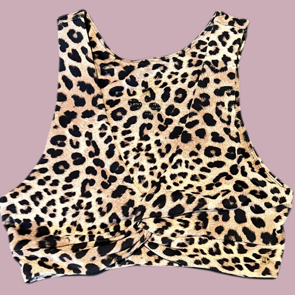 Leopard Print Women's Intimate Set - Picture 2 of 5